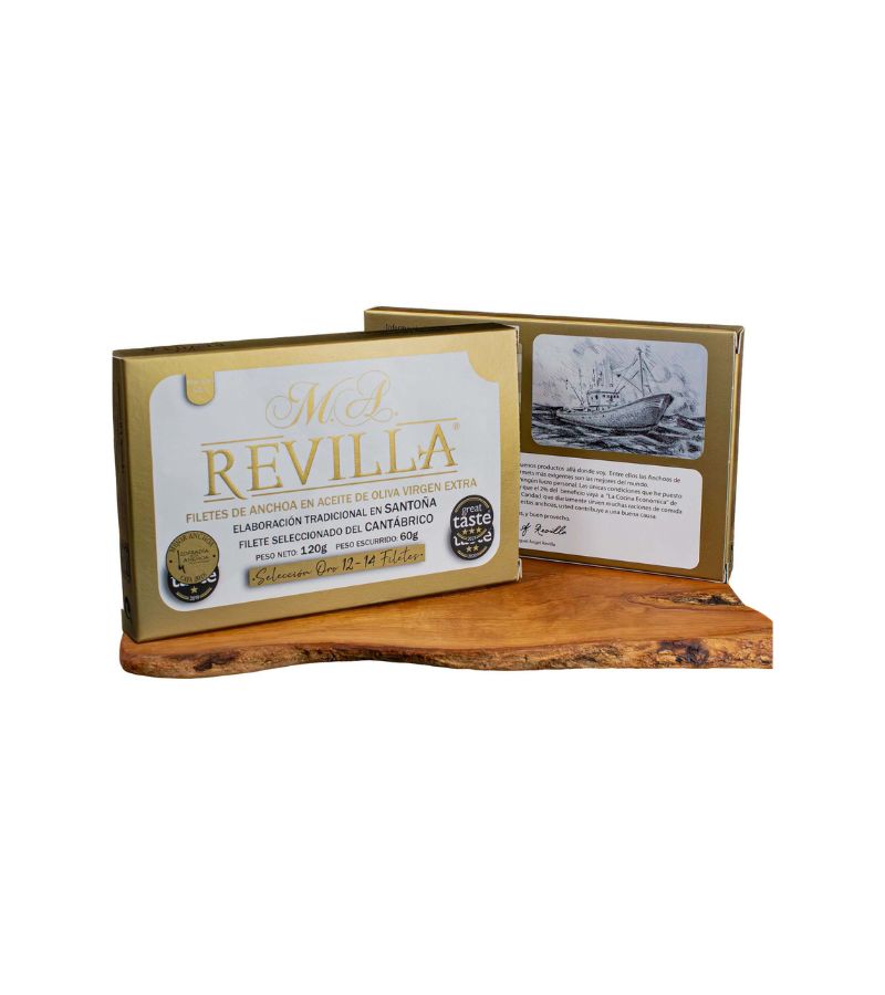 Anchoas M.A. Revilla – Edición Oro 12-14 lomos