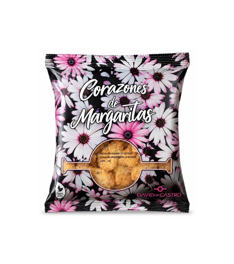 Corazones de margaritas