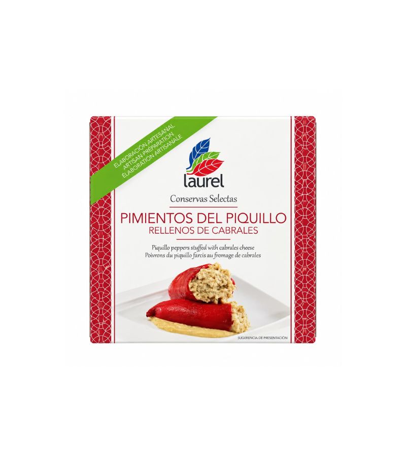Pimientos del piquillo rellenos de cabrales