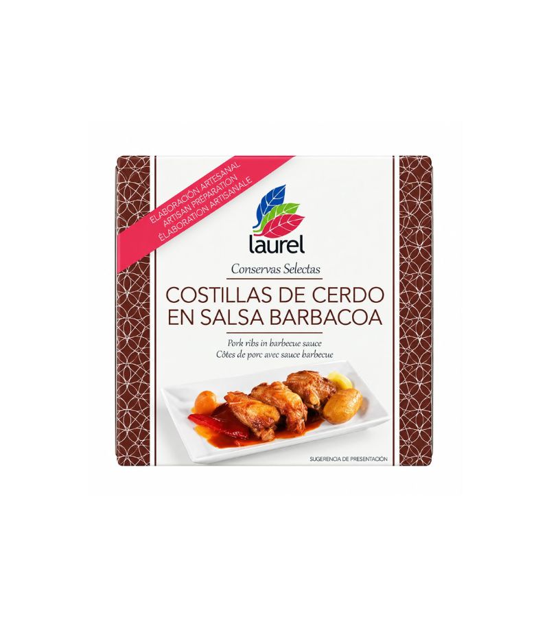 Costillas de cerdo en salsa barbacoa