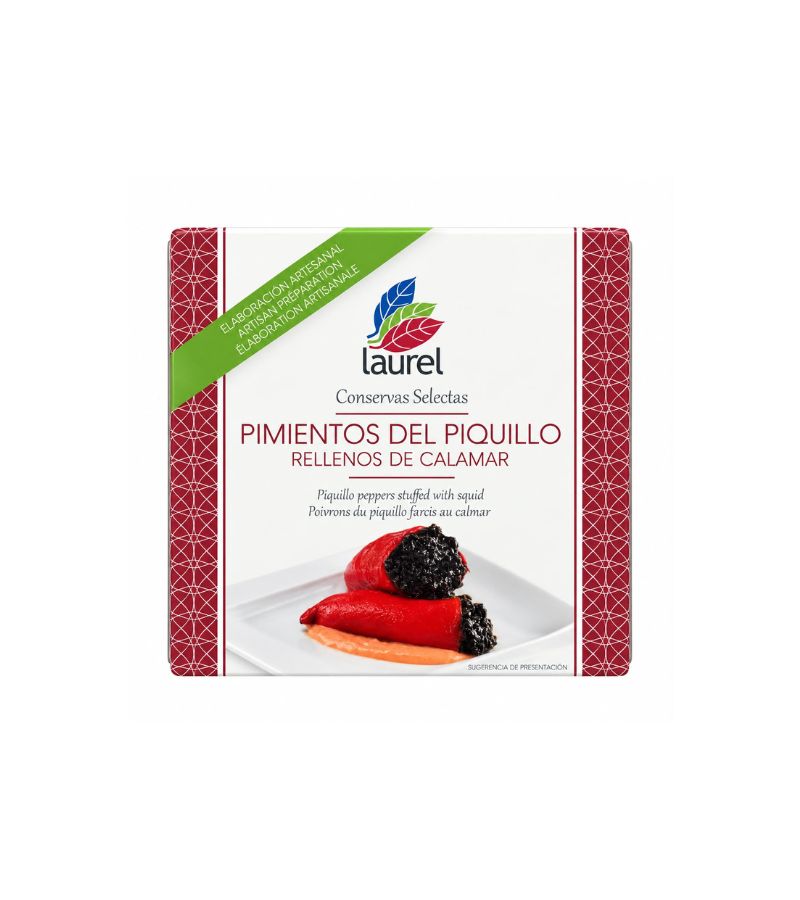 Pimientos del piquillo rellenos de calamar