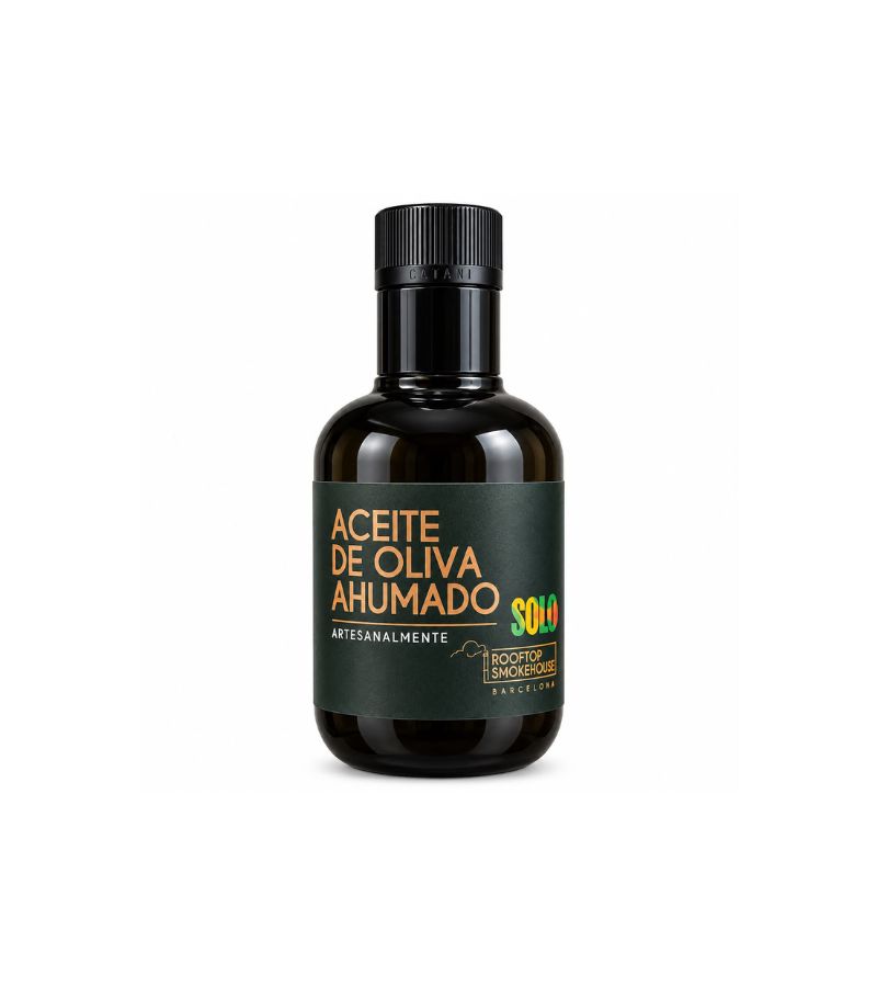 Aceite de oliva ahumado